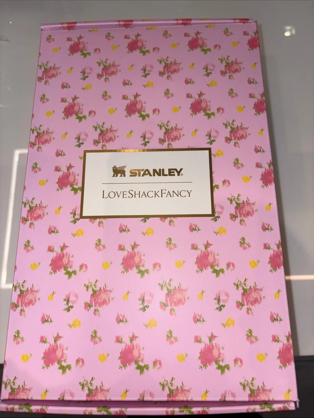 Stanley Pink Floral Gold-Accent Tumbler - Picture 3 of 4